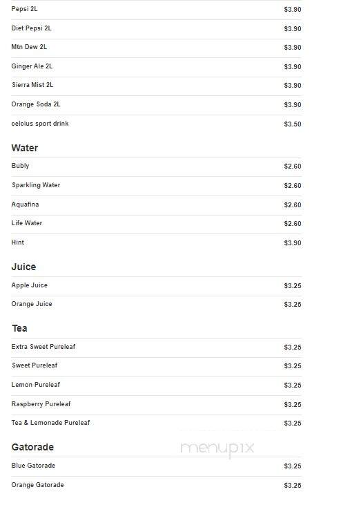 The Sons Of Sicily Eatery - Saugus, MA menu_pic