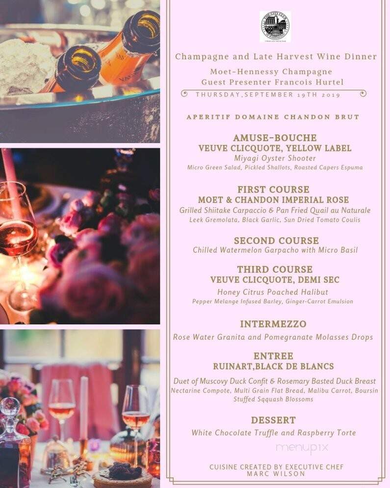 City Club of Washington - Washington, DC menu_pic