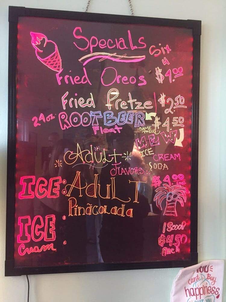 The Boardwalk Italian Ice & Creamery - Boynton Beach, FL menu_pic