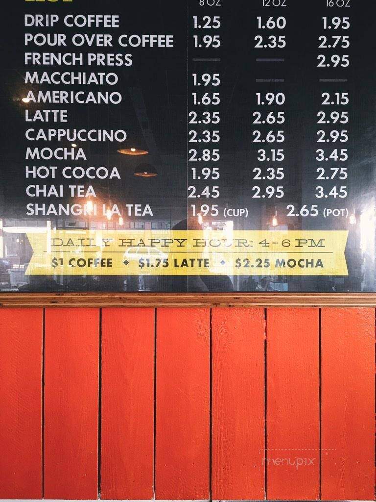 The District Coffee House - Boise, ID menu_pic