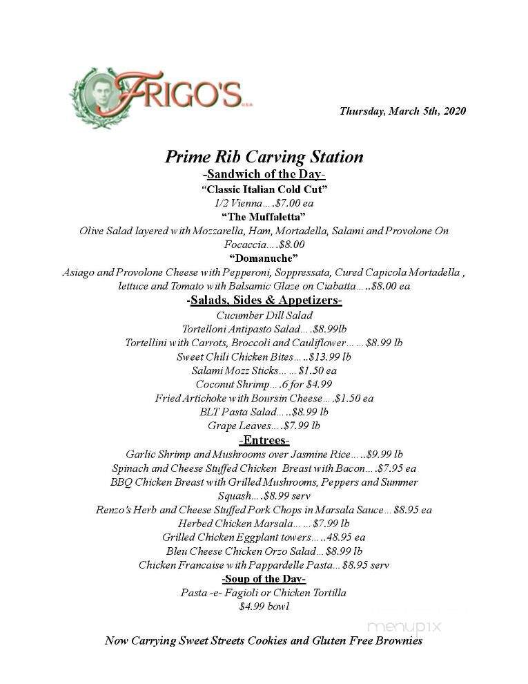 Frigo Foods - East Longmeadow, MA