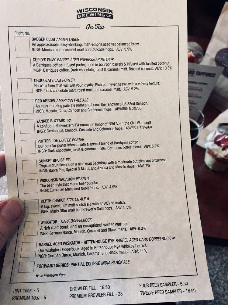 Wisconsin Brewing Company - Verona, WI