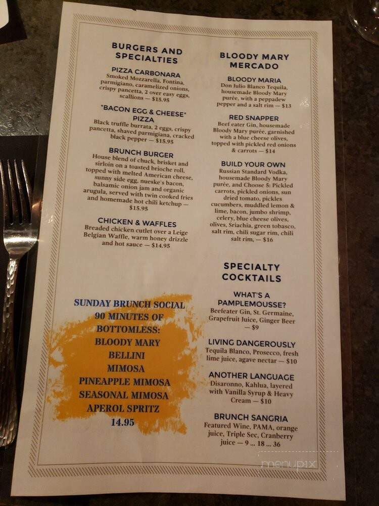 Scalia & Co Craft Kitchen and Bar - Monroe, NY menu_pic