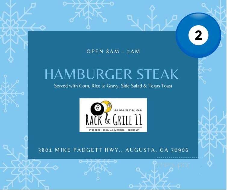 Rack and Grill II - Augusta, GA menu_pic