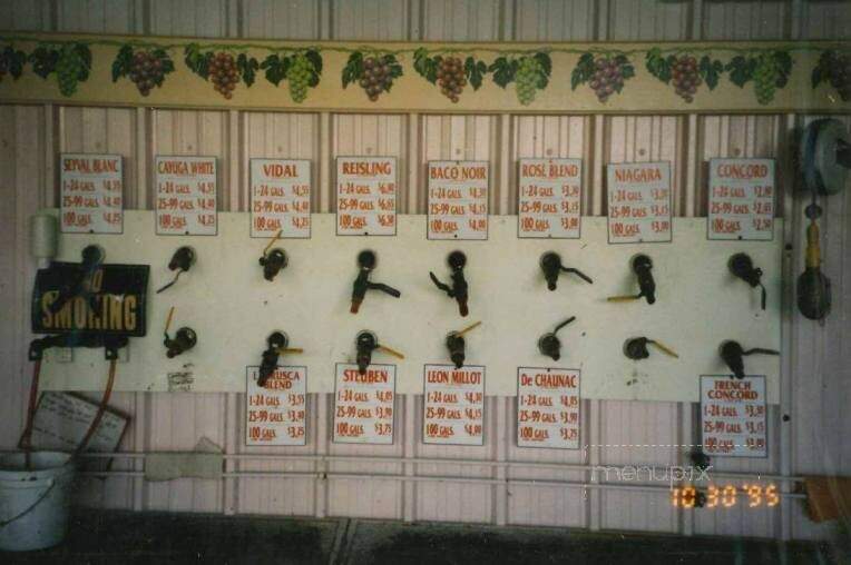 Walker's Wine Juice - Forestville, NY menu_pic
