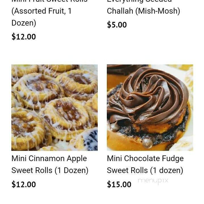 Shalom Kosher Bakery - Buffalo Grove, IL menu_pic