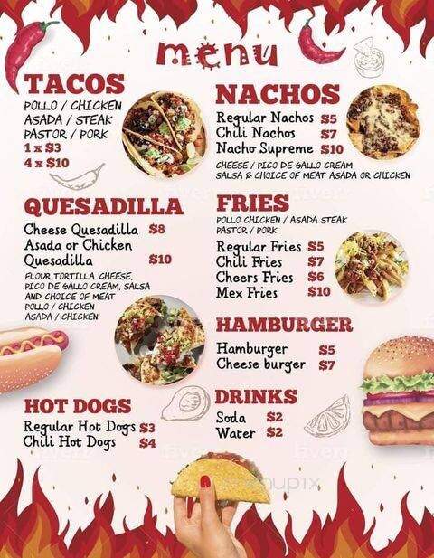 Peggys Corral Incorporated - Palmetto, FL menu_pic