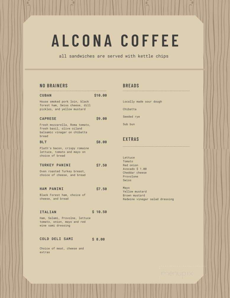 Alcona Coffee Co - Harrisville, MI