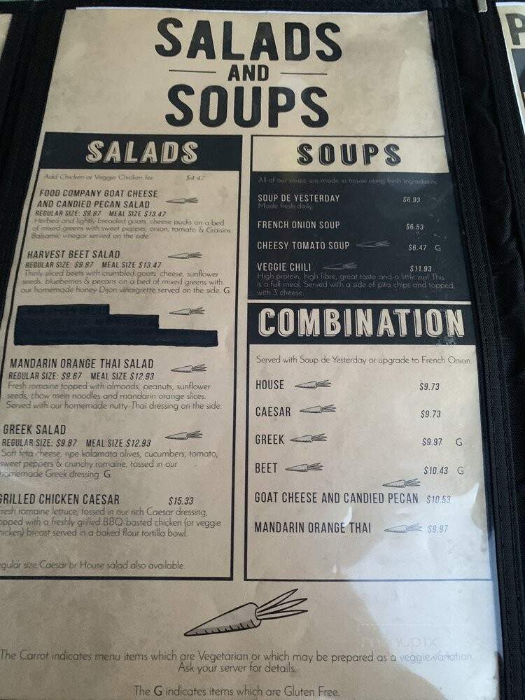 Brewery Bay Food Company - Orillia, ON menu_pic