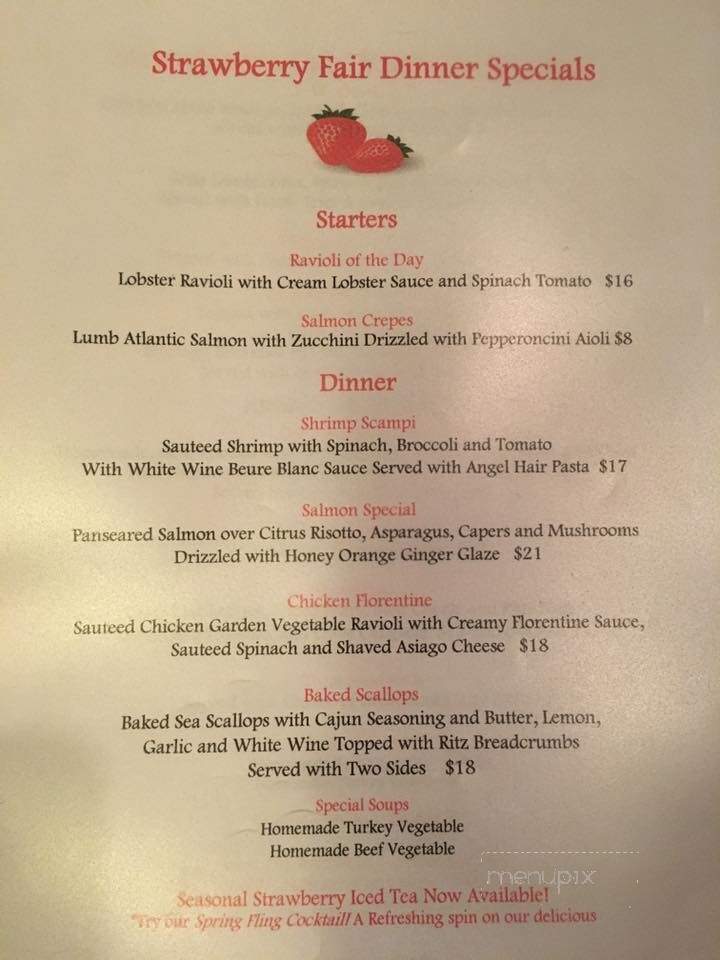 Strawberry Fair Restaurant - Norwell, MA menu_pic