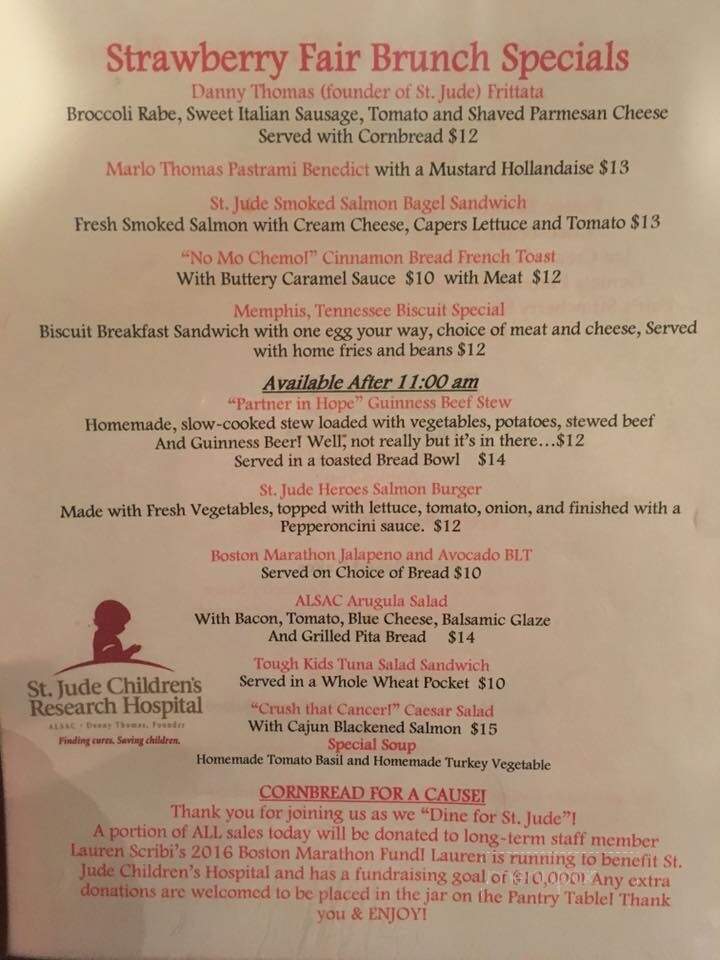 Strawberry Fair Restaurant - Norwell, MA menu_pic