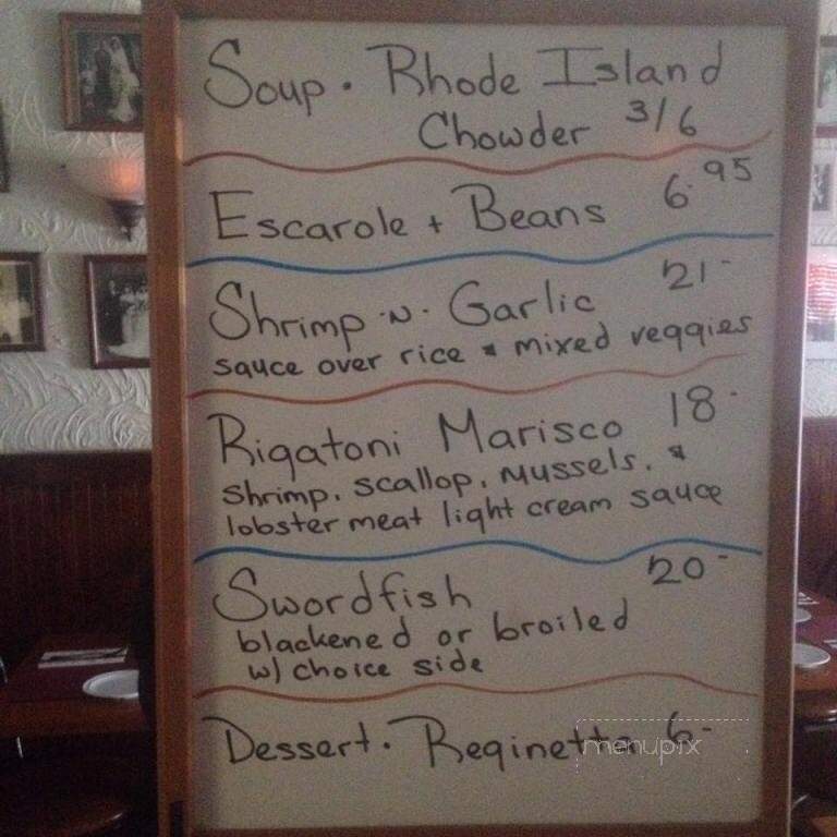 Rudy's Italian Seafood Restaurant - Cliffside Park, NJ menu_pic