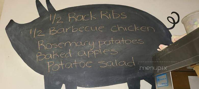 Deano's Barbecue - Mocksville, NC menu_pic