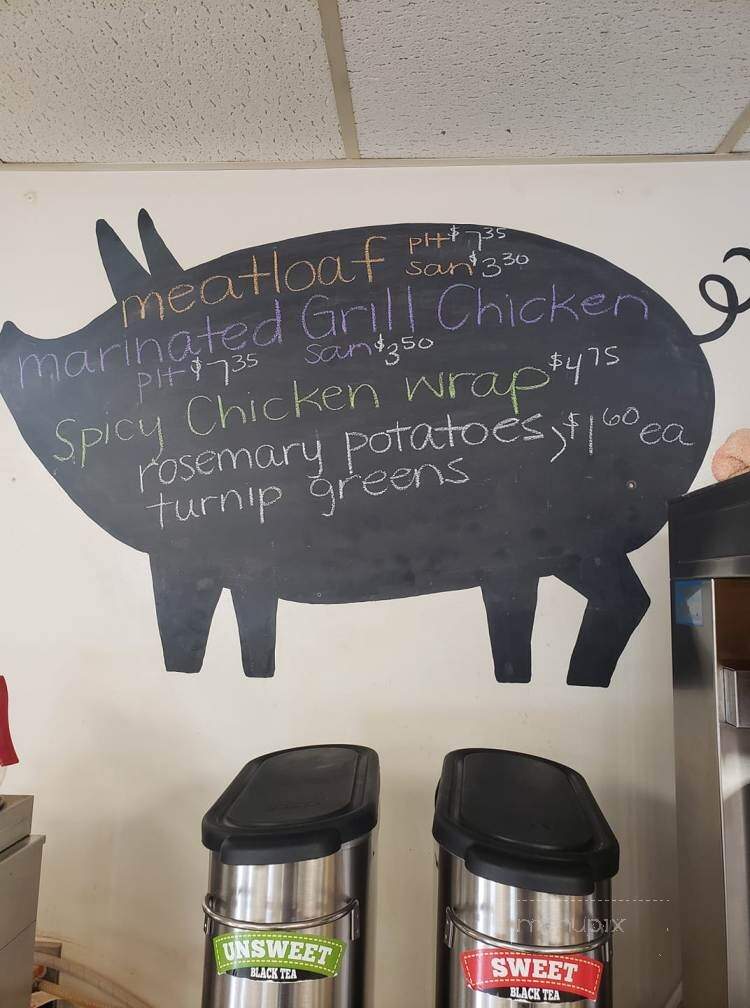 Deano's Barbecue - Mocksville, NC menu_pic