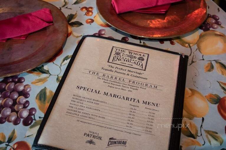 Whole Enchilada - Moss Landing, CA menu_pic