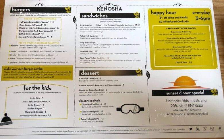 Kenosha Steakhouse - Breckenridge, CO