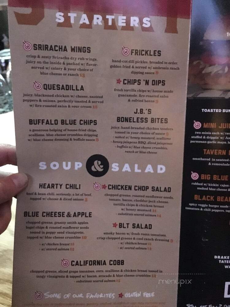 Drake's - Knoxville, TN menu_pic