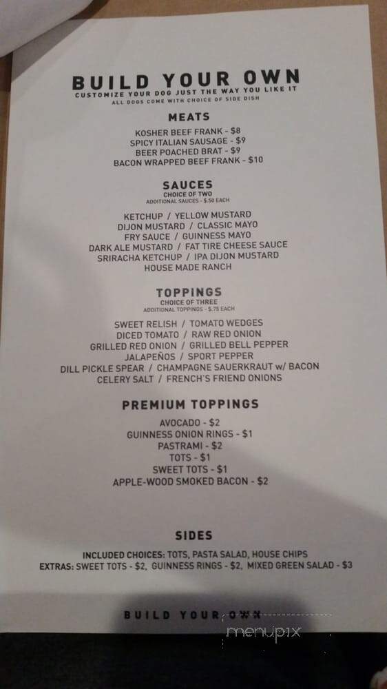 The Lakefront Taproom Bar and Kitchen - Lake Arrowhead, CA menu_pic