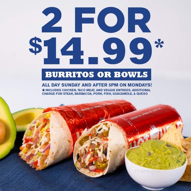 Hot Head Burritos - Portsmouth, OH menu_pic