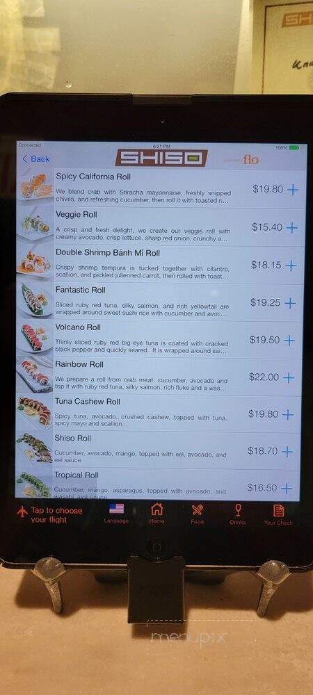 Shiso - Jamaica, NY menu_pic