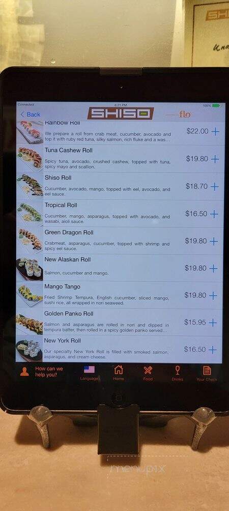 Shiso - Jamaica, NY menu_pic