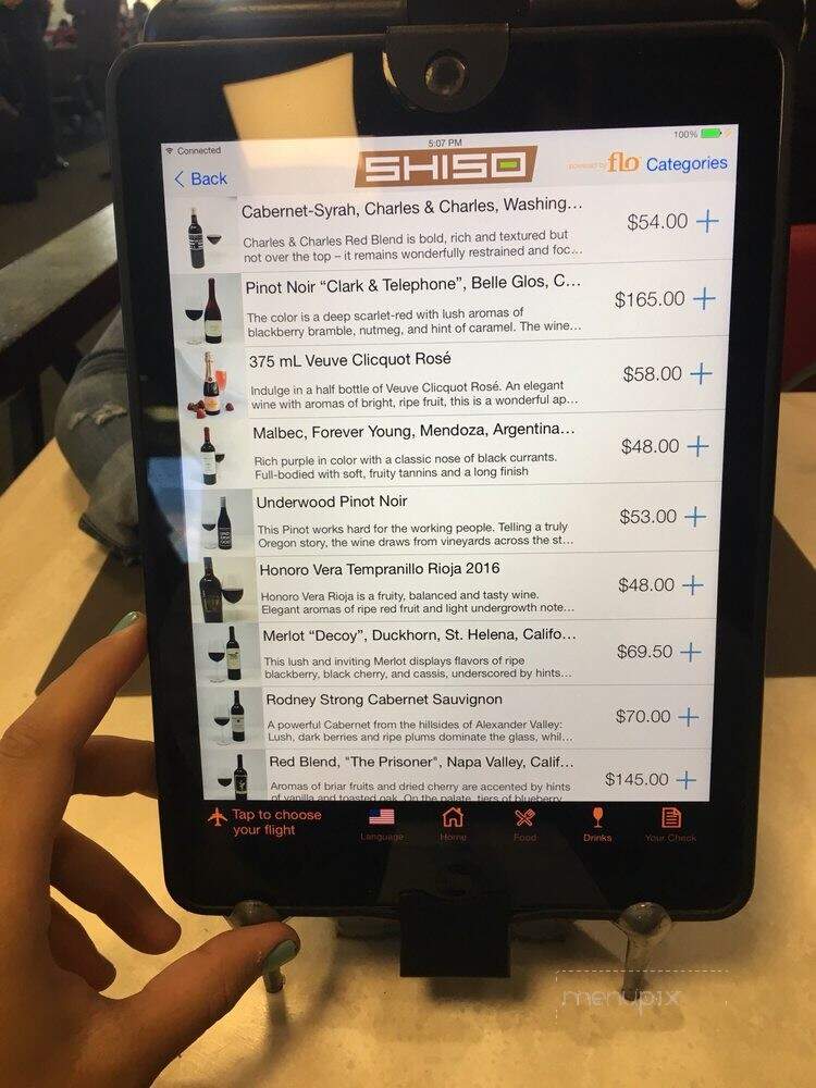 Shiso - Jamaica, NY menu_pic
