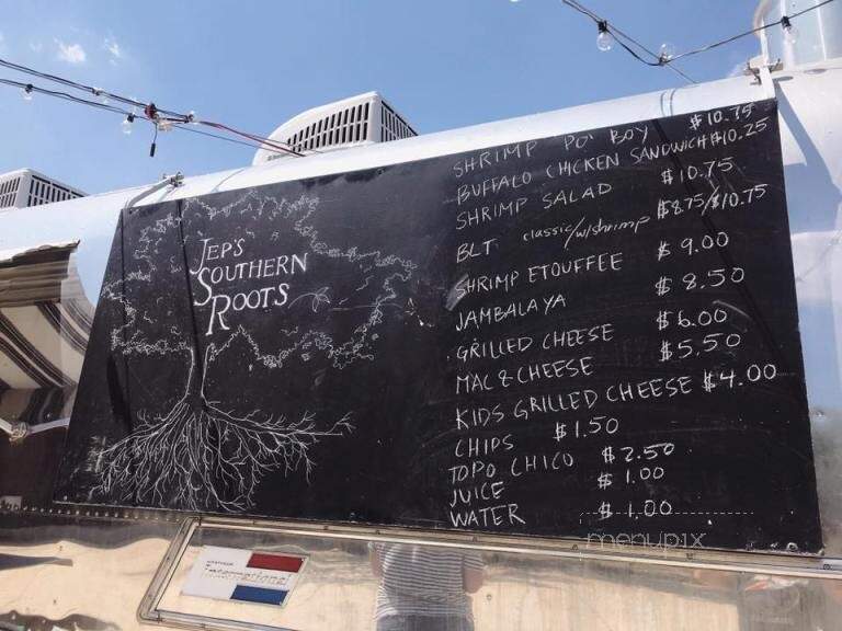 Jep's Southern Roots - Dripping Springs, TX menu_pic