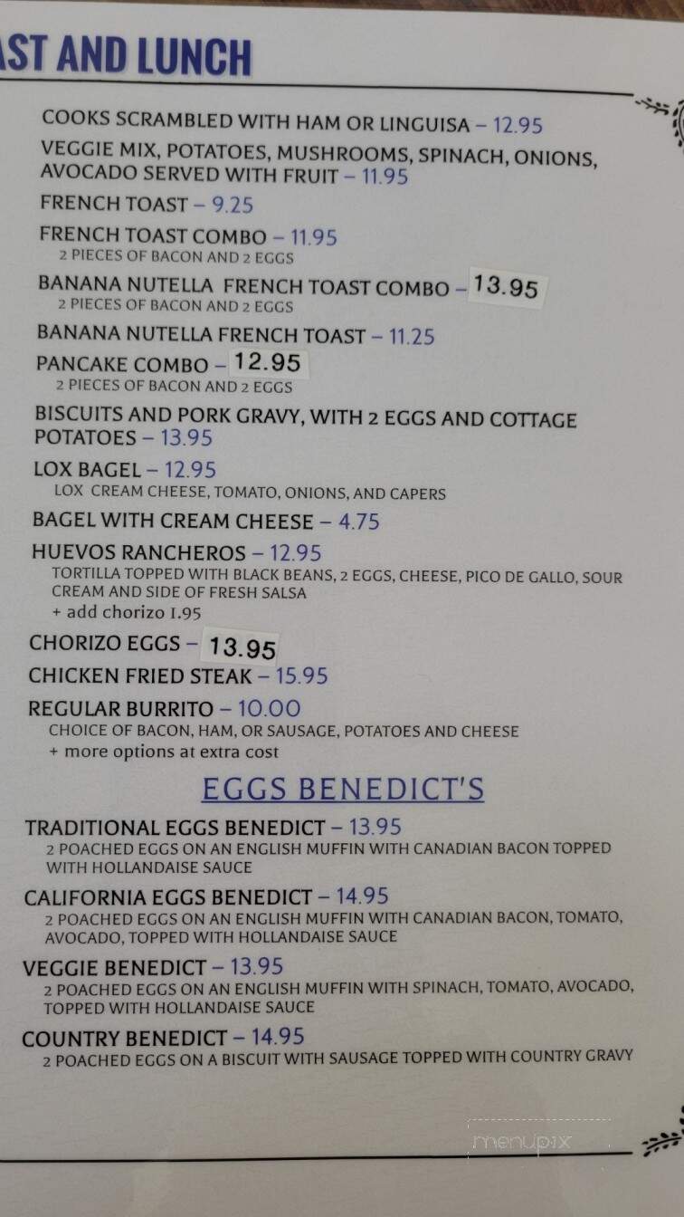 Mike's Breakfast and Lunch - Lucerne, CA menu_pic