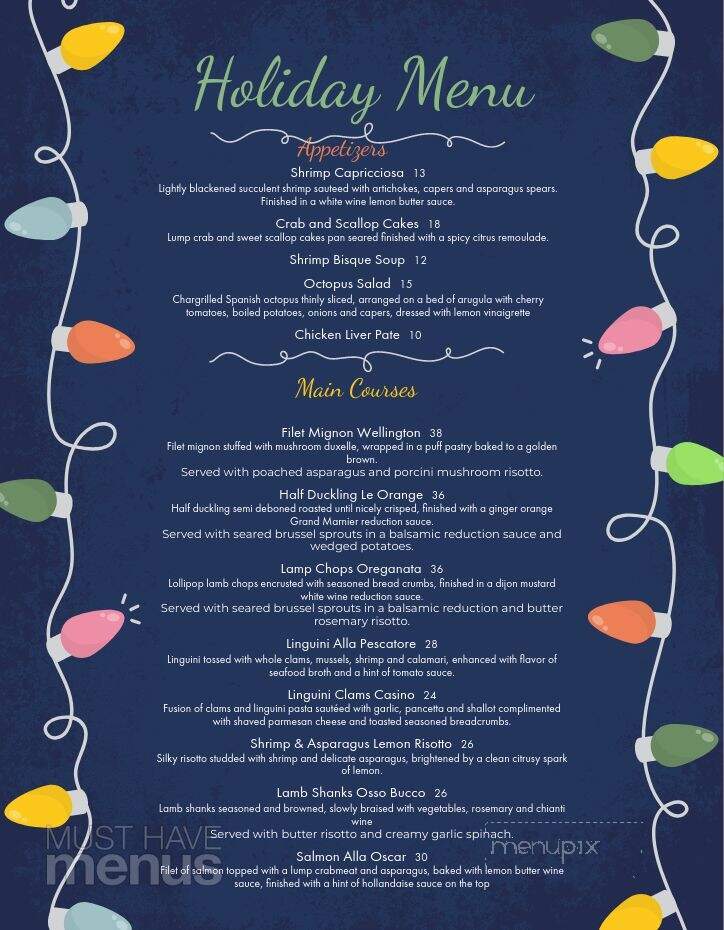 House Of Pasta - Fort Myers, FL menu_pic