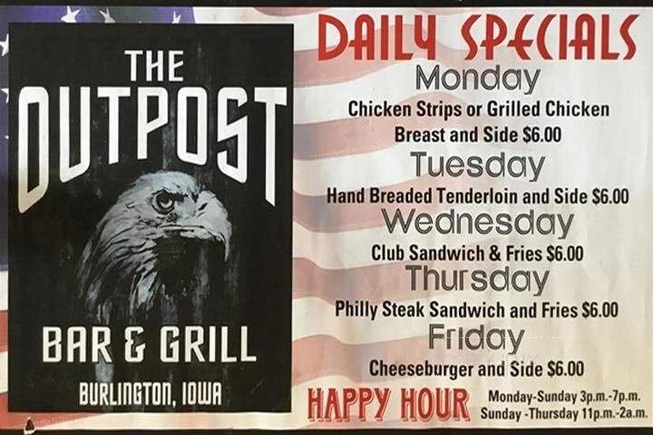 The Outpost Bar & Grill - Burlington, IA