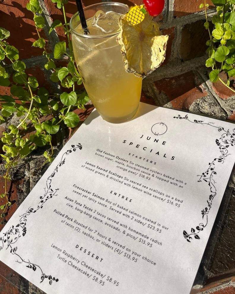 Parleys Sip and Steam - Washington, NC menu_pic