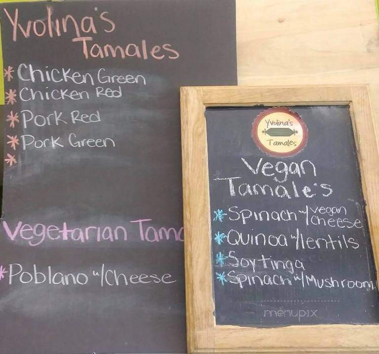 Yvolina's Tamales - Chicago, IL menu_pic