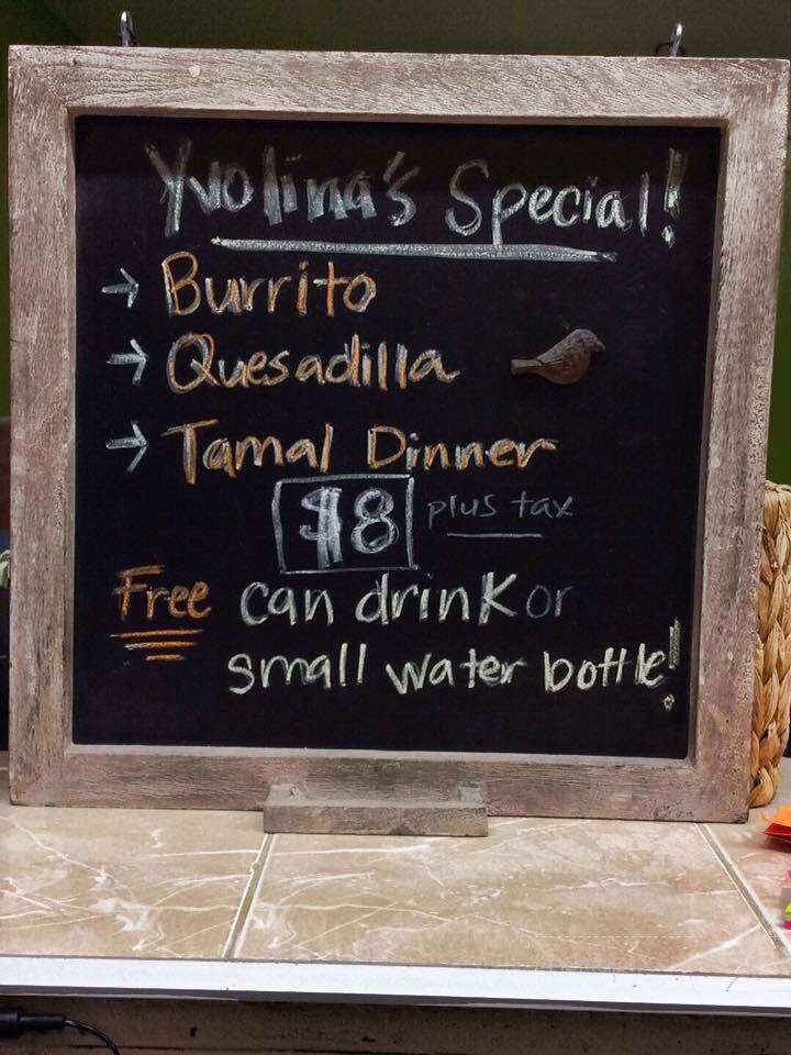 Yvolina's Tamales - Chicago, IL menu_pic