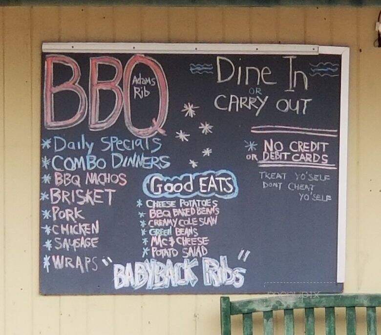 Adam's Rib Barbecue - Eaton, OH