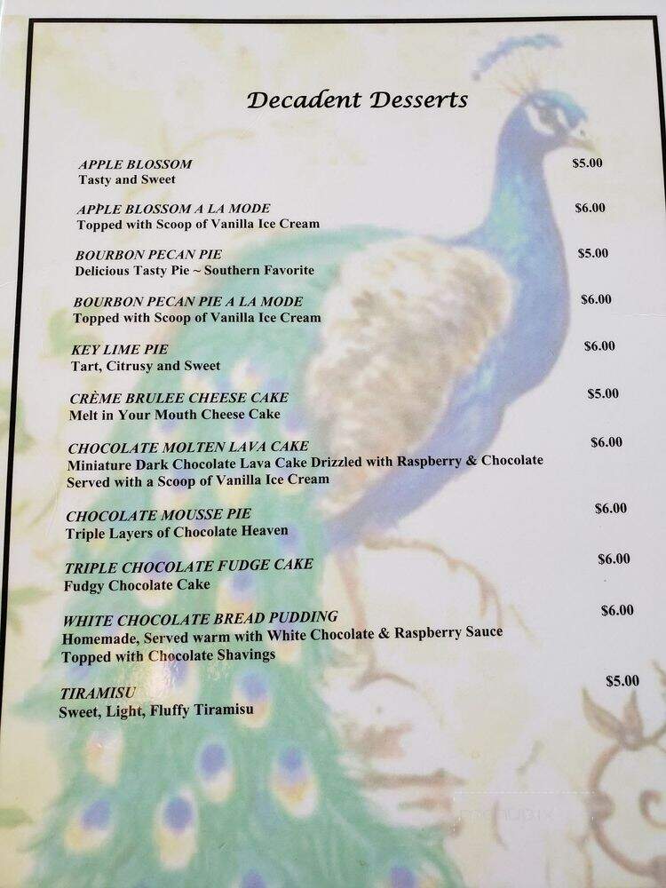 Cafe Jefferson - New Iberia, LA menu_pic