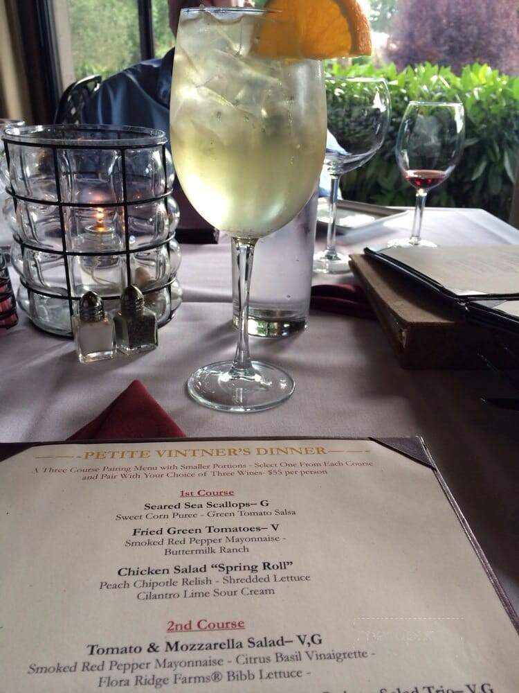 Shelton Vineyards - Dobson, NC menu_pic