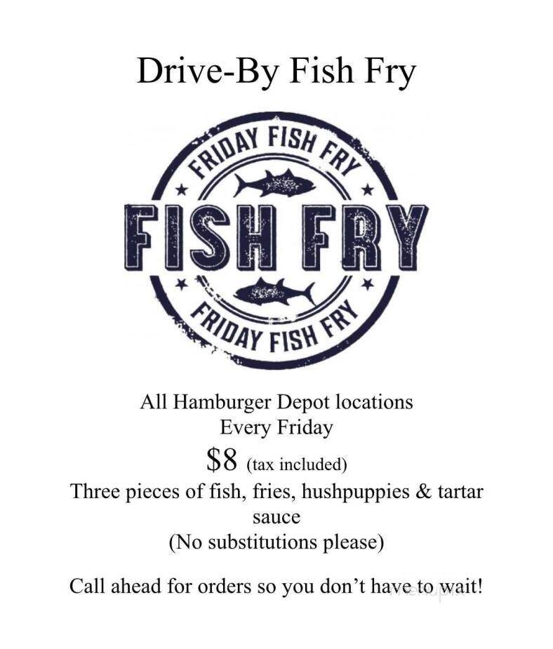 Hamburger Depot - Lumberton, TX menu_pic