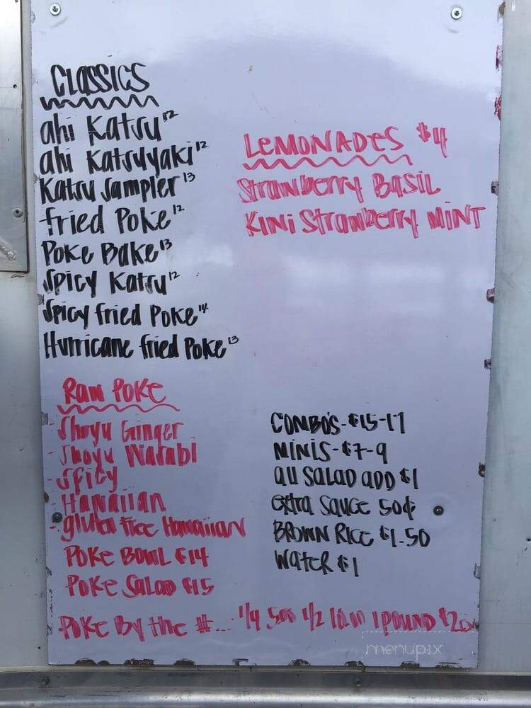 Like Poke - Kahului, HI menu_pic