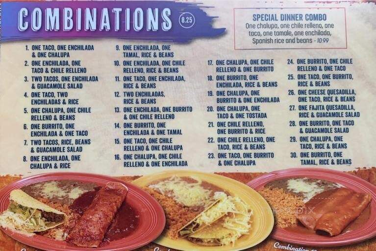 Casa Grande Cantina & Grill - Hartwell, GA menu_pic