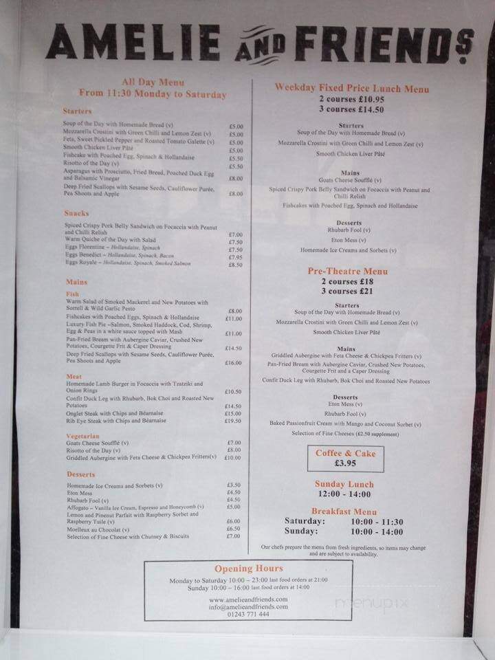 Allium Bistro - West Linn, OR menu_pic