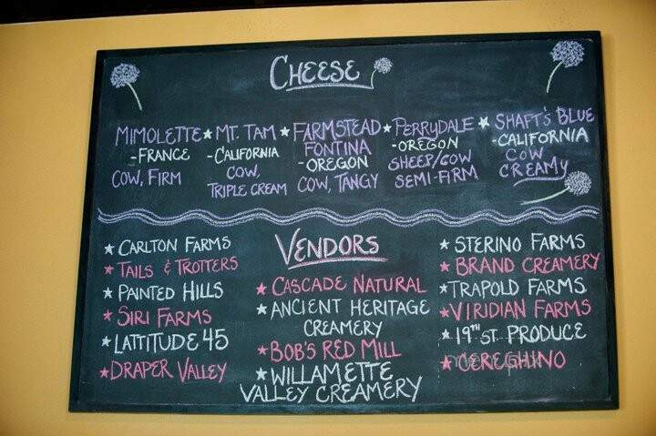 Allium Bistro - West Linn, OR menu_pic