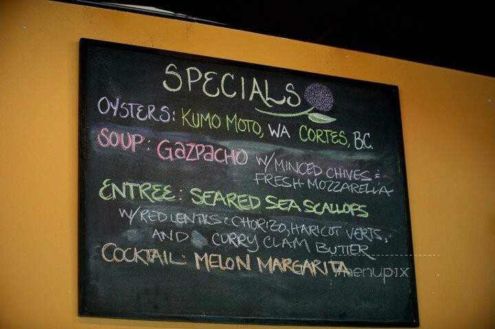 Allium Bistro - West Linn, OR menu_pic