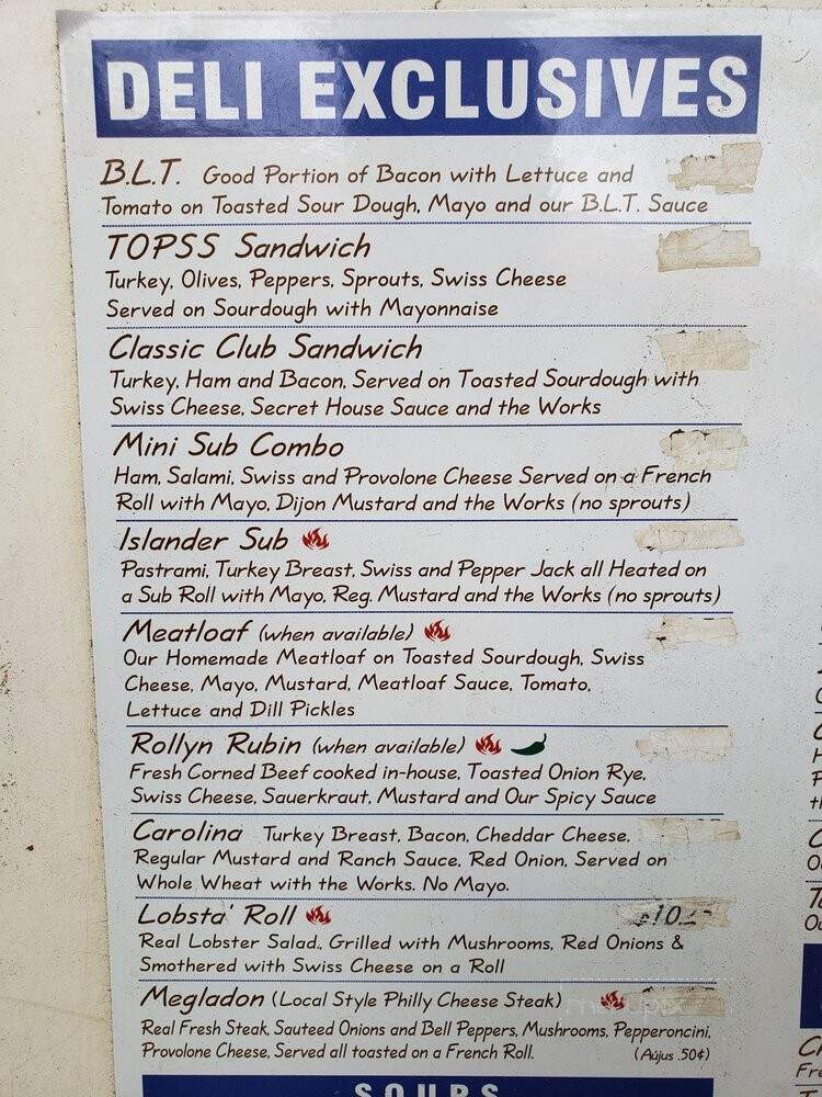 Deli & Bread Connection - Lihue, HI menu_pic
