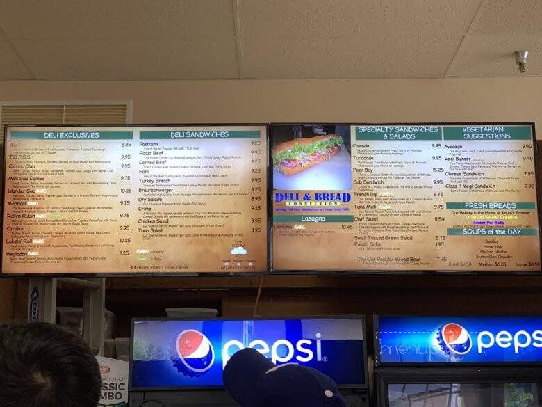 Deli & Bread Connection - Lihue, HI menu_pic
