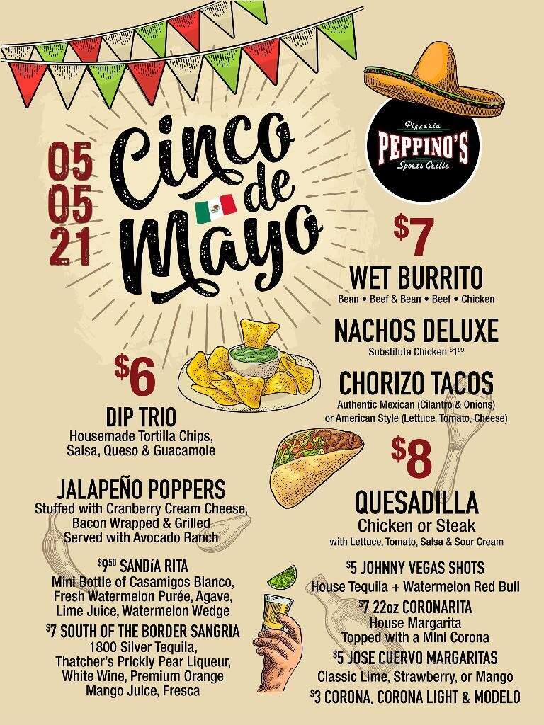 Peppino's Pizza - Jenison, MI menu_pic