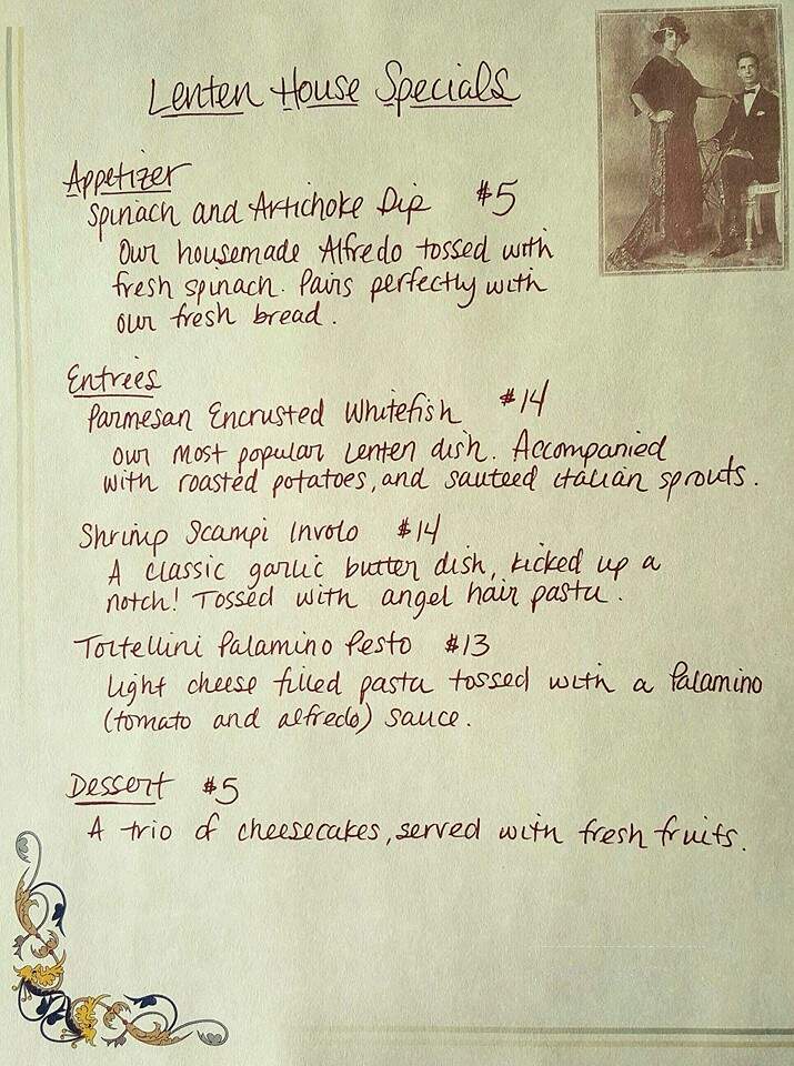 Italia Gardens Of Davison - Davison, MI menu_pic