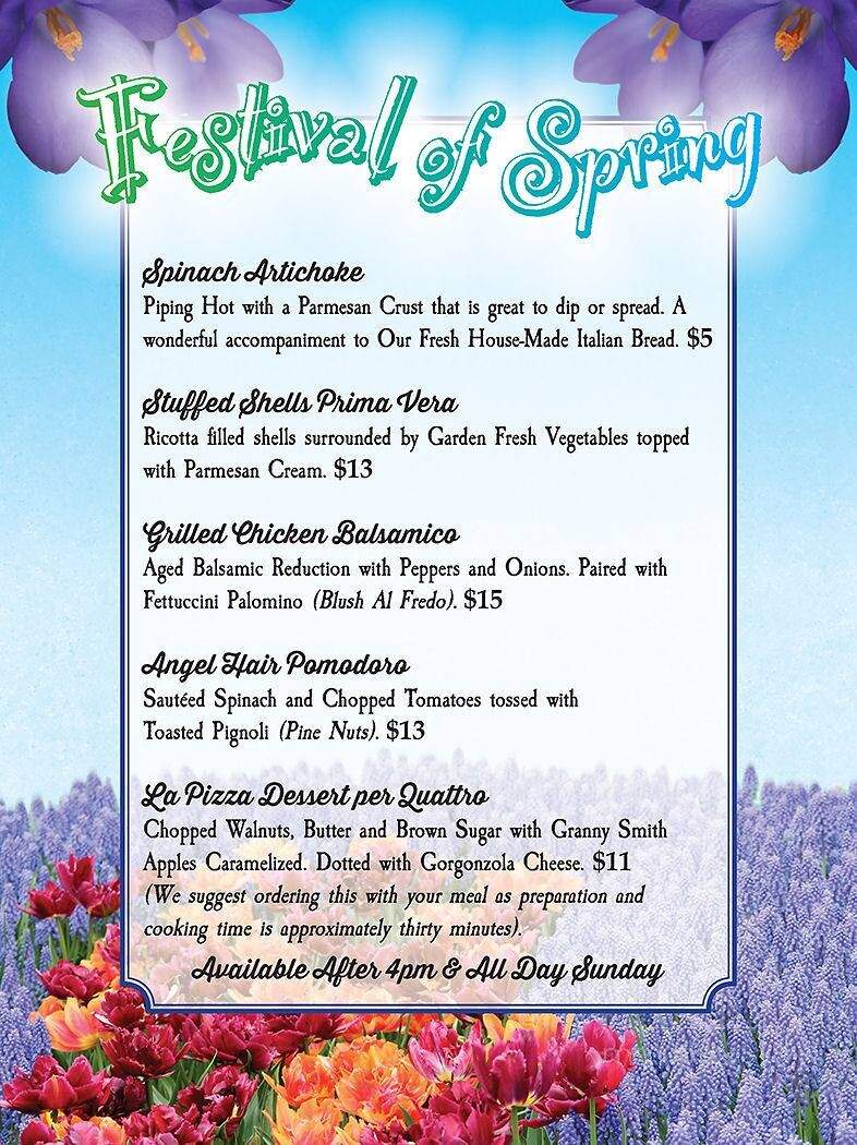 Italia Gardens Of Davison - Davison, MI menu_pic
