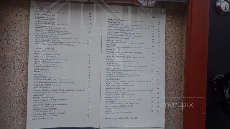 Le Vieux Four Manago - Kirkland, QC menu_pic