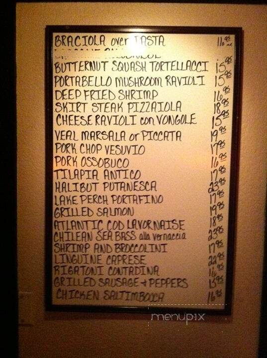 Di Piero's Ristorante - Lake Zurich, IL menu_pic