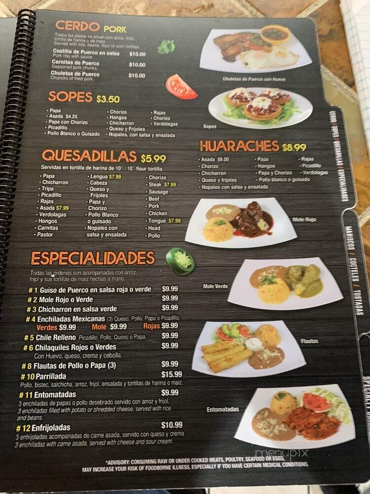 Mega Taco - Norcross, GA menu_pic